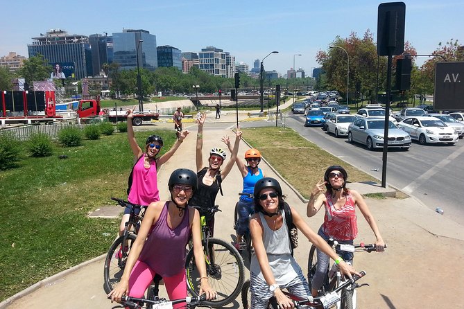 Panoramic Santiago Bike Tour - Sanhattan and Costanera: city views that feel different from street level