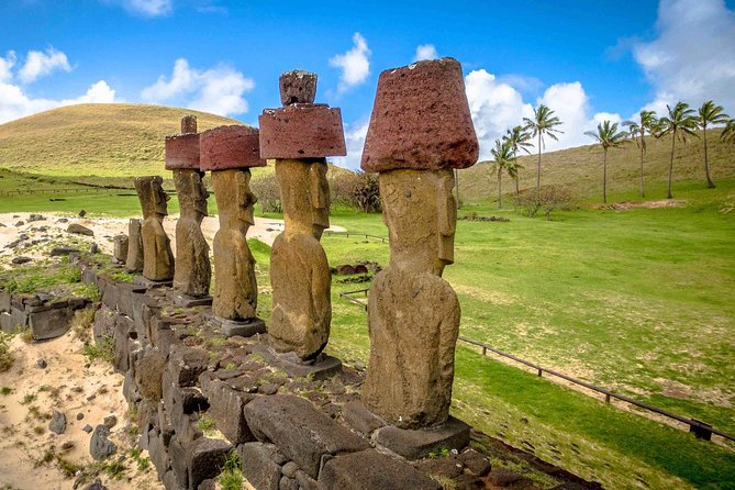 Private Full-Day Easter Island Moai Monuments Tour - Anakena Beach: White Sand, Palm Shade, and Royal Moai Energy
