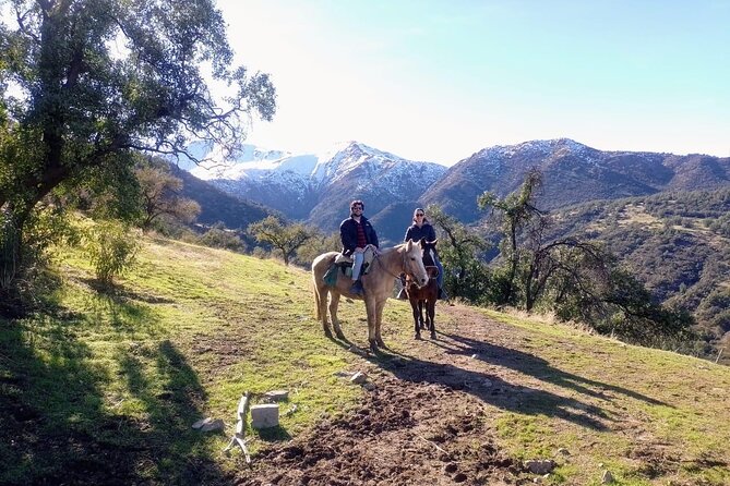 Private Horse Riding with Cheese and Wine in the Andes - Entering the foothills: where the ride starts outside Santiago