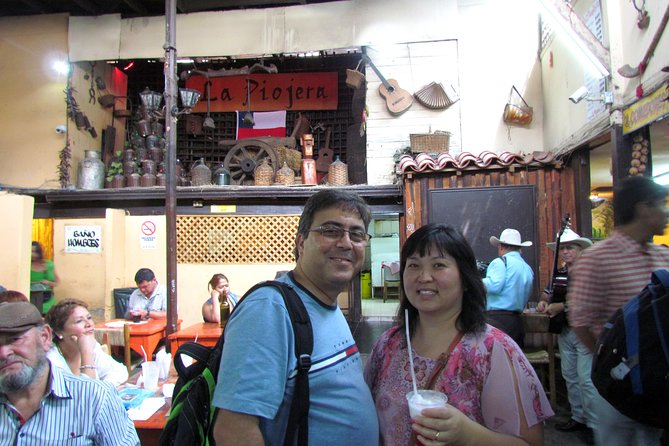 Private Layover: Full-Day Santiago City Tour with Airport Transfer - Mercado Central: food, seafood energy, and a quick way to taste Santiago