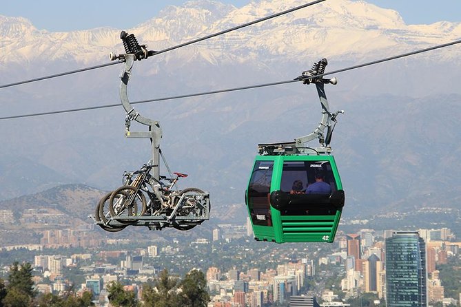 Private San Cristobal Hill Mountain Bike Tour - Entering Santiago’s “hill and city” mood, fast