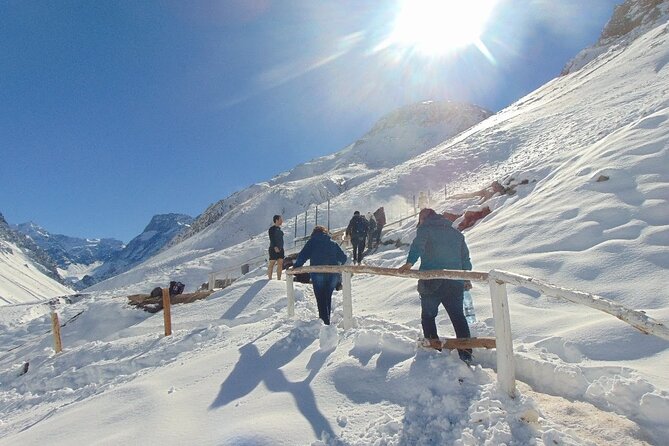Private Santiago, Visit Hot Springs and Picnic in Cajon del Maipo - English-Speaking Private Guide and the WhatsApp Pickup Support
