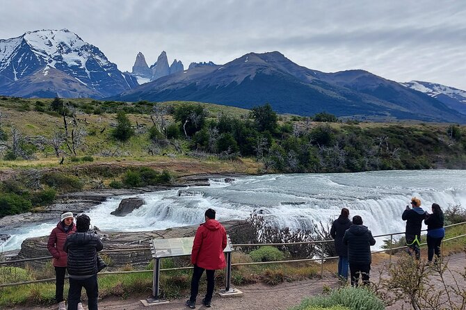 Private Torres del Paine & Milodon, departing from Punta Arenas - Lake Pehoé and the Salto Grande walk: turquoise payoff without a long hike