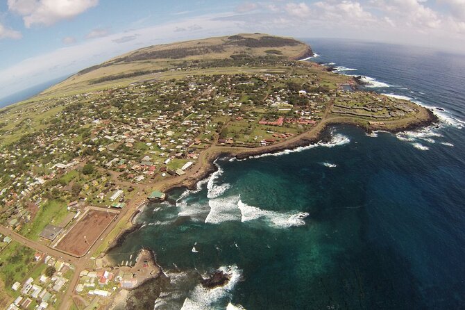Private Tour in Hanga Roa the only city of Rapa Nui - Ahu Riata at the Port of Hanga Piko: One Moai, Local Work, and Shoreline Context