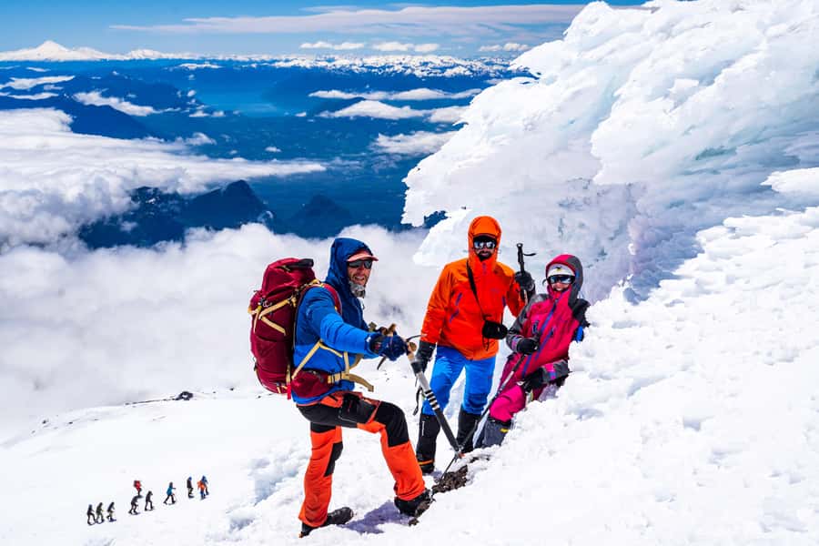 Pucón: Ascent to Villarrica Volcano - The descent, slide or steps, and why the way down can feel easier