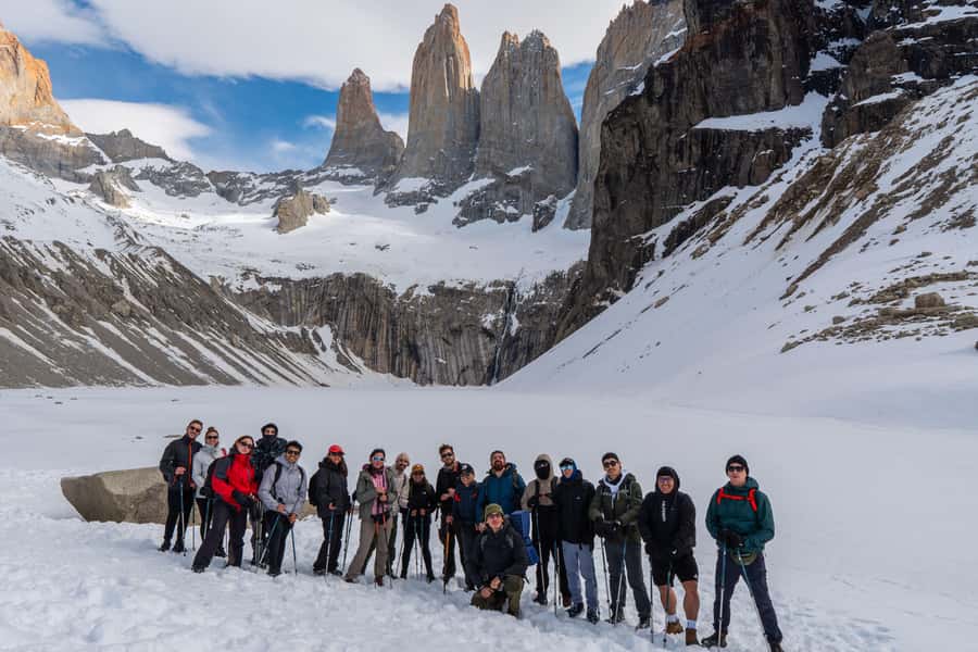 Puerto Natales: Base of the Towers Trekking Experience - Lunch time that actually helps, then the turnaround