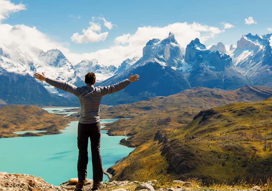 Puerto Natales: Full day tour Torres del Paine National Park - Cerro Castillo and Sarmiento Lake viewpoints: warming up for the park