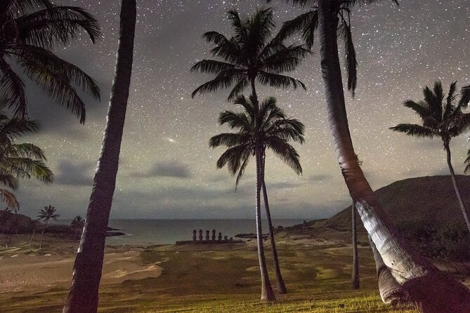 Rapa Nui Astrophotography and Stargazing Night Tour Combination - Day 1: Ahu Nau Nau, Anakena beach, and a sky you can use