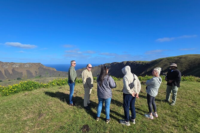 Sacred Horizons - 2 MUST VISIT full-day tours + lunch - Day 2 on Rapa Nui: toppled moai, the moai quarry, and Anakena Beach