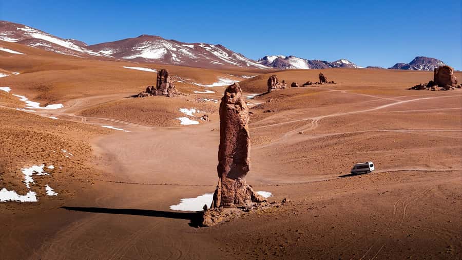 San Pedro de Atacama: Atacama Desert and Salt Flats Day Trip - A 7-hour route that hits volcano, river, salt flats, and lagoons