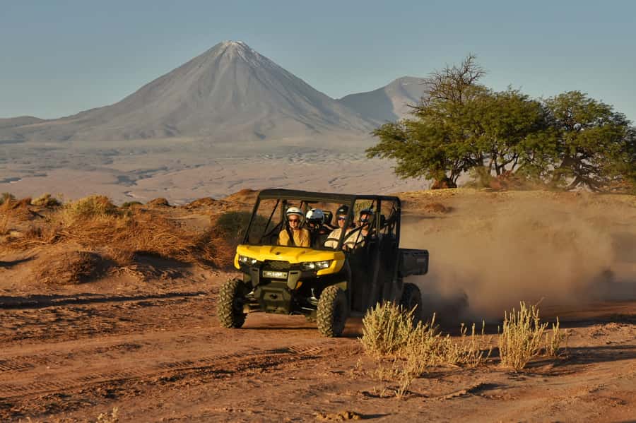 San Pedro de Atacama: Guided Buggy Tour Through the Desert - The 50 km circuit: dunes, riverbed crossings, and “hold on” moments