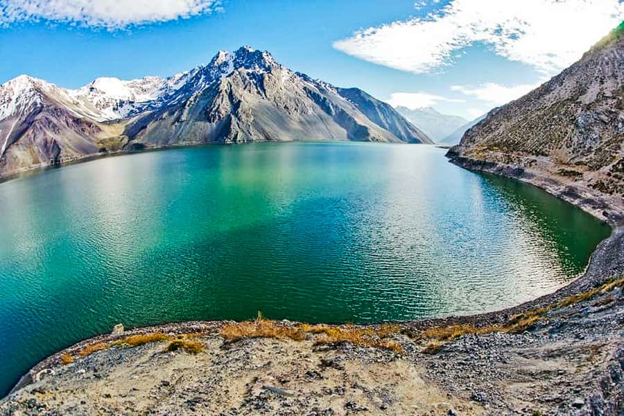 Santiago: Cajon del Maipo/Embalse del Yeso Tour with Picnic - Embalse del Yeso: the lake that makes the day click