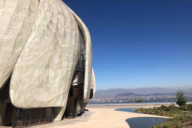 Santiago City Private and Customizable Tour - Templo Bahai on the Province hill: modern design, wide city views, extra time