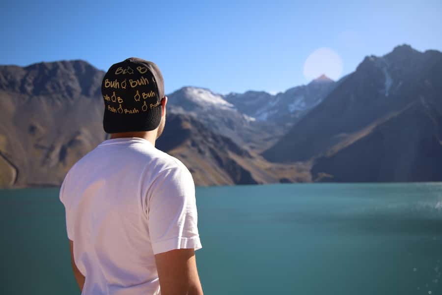 Santiago: Full day Embalse del Yeso, Casa de Chocolate, picnic & Hot Springs - Pickup and getting set up right in Santiago