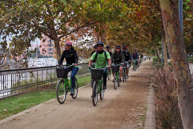 Santiago: Highlights, Parks and Politics Bike Tour - Your ride setup: cruiser bikes, helmets, and a no-stress pace