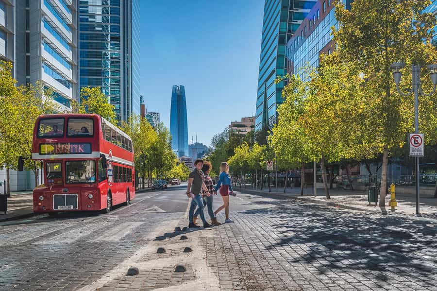 Santiago: Hop-on Hop-off Bus Day Ticket with Audio Guide - Historic Downtown: Plaza de Armas and La Moneda on the same loop