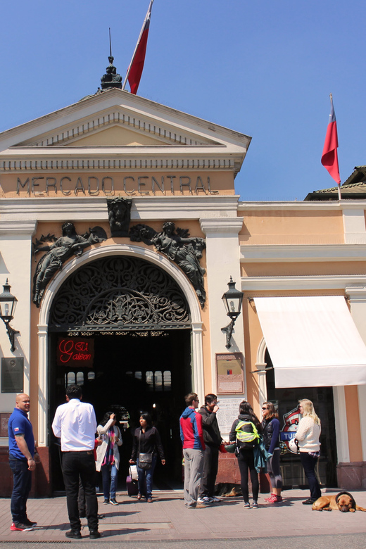 Santiago: Markets Bike Tour - The big picture: how this 3-hour route fits together