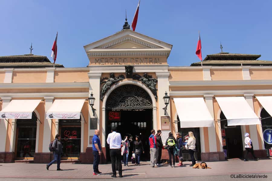 Santiago: Markets Bike Tour - Meeting point at Constitución 153 near Baquedano Metro
