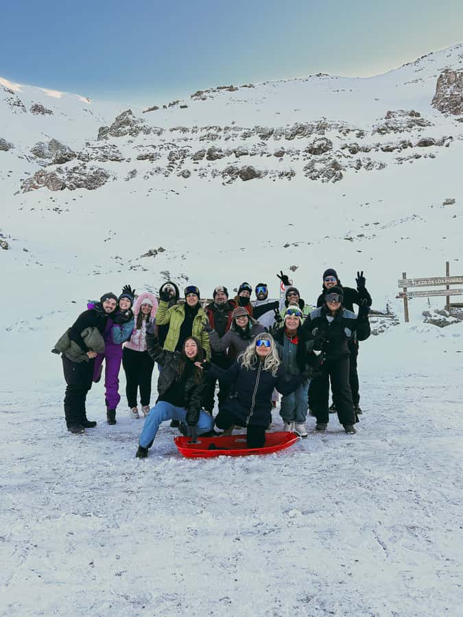 Santiago: Panoramic Snow Tour in Farellones Region. - Getting started: pickup zones, gear rental, and the mountain timing