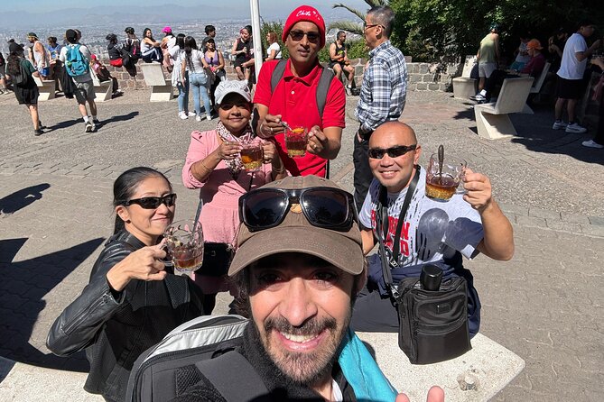 Santiago Skyline: Cable Car & San Cristobal Walking Tour - The cable car ride down: two skylines in one day