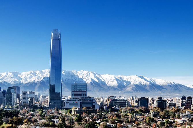 Santiago Stopover City Tour - Cerro San Cristobal and Santa Lucía Time, The City View Part