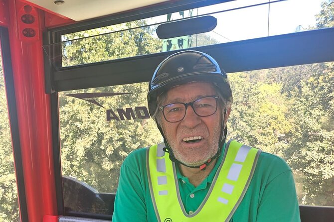 Santiago sunset adventure on an electric scooter tour - Jardin Japones, Sagrada Familia, and the quieter rhythm of Providencia
