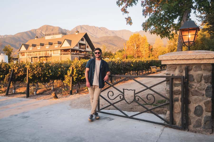 Santiago: Sunset at Vinicola Alyan Family - Pickup Zones Around Santiago: Convenience Without Chaos