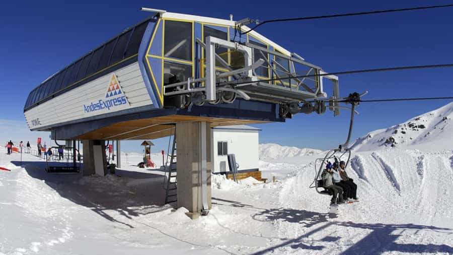 Santiago: Valle Nevado and Farellones Ski-Center Day Trip - Leaving Santiago on a 40-Bend Andes Road