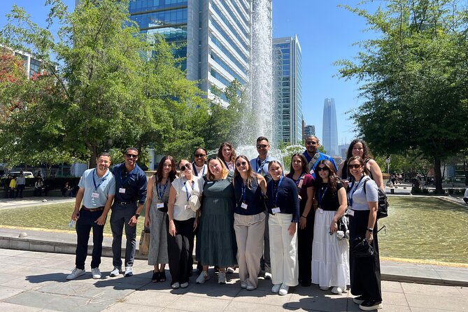 Sky Costanera Observatory & Las Condes Financial District Tour - Parque Titanium: green roof, office towers, and a little rethink of what a business area can be