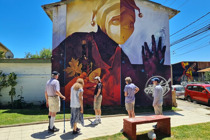 Street Art in Valparaiso and Wines in Casablanca from Santiago - Plaza Bismark as Your Quick Viewpoint Reset