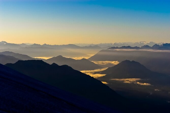 Sunrise Hike up to the Glacier of Osorno Volcano - Weather Changes the Mission: Rain or Snow Means a Different Day Plan