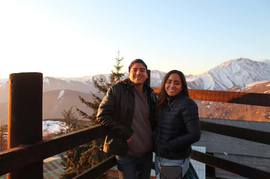 Sunset over the Andes Mountains - Farellones Sunset, Why This Village Moment Feels Special