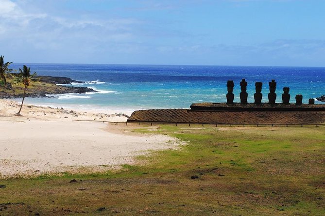 Super Saver: the best of Easter Island - Day 1: Ocean-facing moai, the red quarry, and a sunset stop that actually works