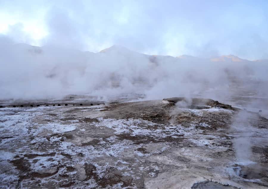 Tatio Gayser - Tour : San Pedro de Atacama - Chile - Breakfast stop, coffee, tea, and why it helps