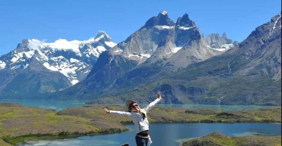 Torres del Paine Day Trip from El Calafate - Rio Serrano gate and the ticket moment you can’t skip