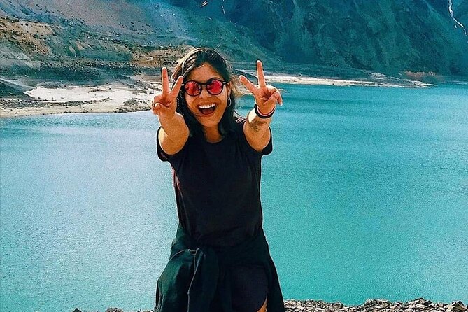 Tour Cajón del Maipo and Embalse el Yeso, includes picnic - El Yeso Reservoir viewpoints: the payoff, and why weather matters