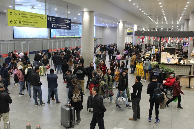 Transportation from the Airport to the City of Santiago - Meeting at Door 4 by La Pica Restaurant, Then Heading Into Santiago