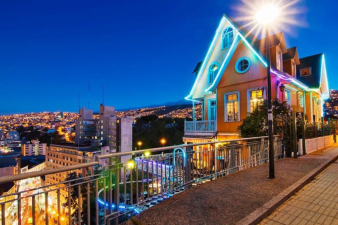 Valparaiso and Viña del Mar visit their Casas de Colores - Viña del Mar: Quinta Vergara, Rodin, and the Flower Clock