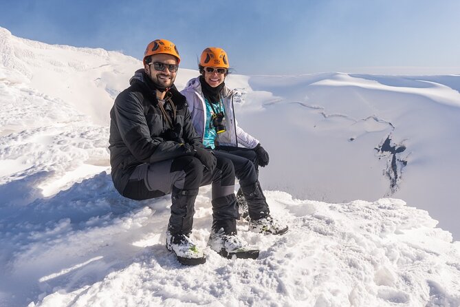 Villarrica Volcano Ascent - Zenit - The active volcano summit: fumaroles, and why crater access may change