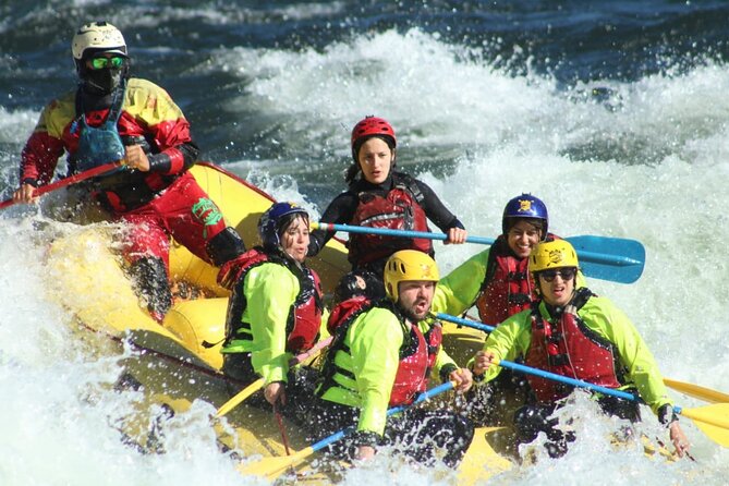 Winter Rafting River Trancura - Where you start, where you end, and how the 3 hours actually flow